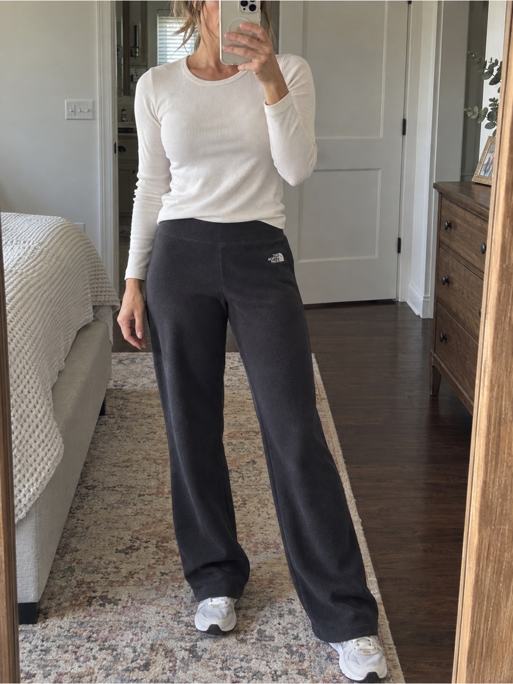 The North Face Polartec Classic Black Fleece Joggers